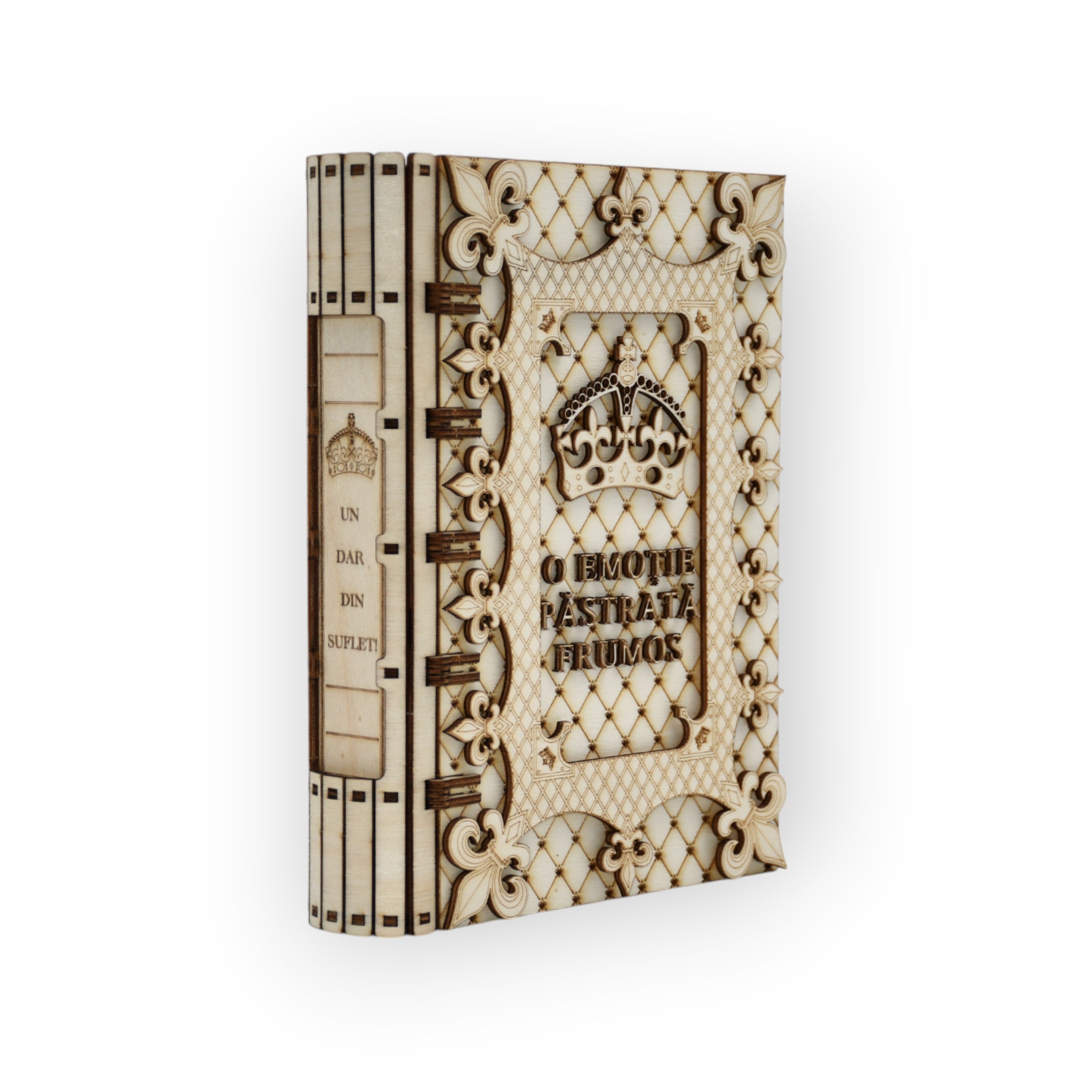 Cutie cadou tip carte  – O Emoție Păstrată Frumos