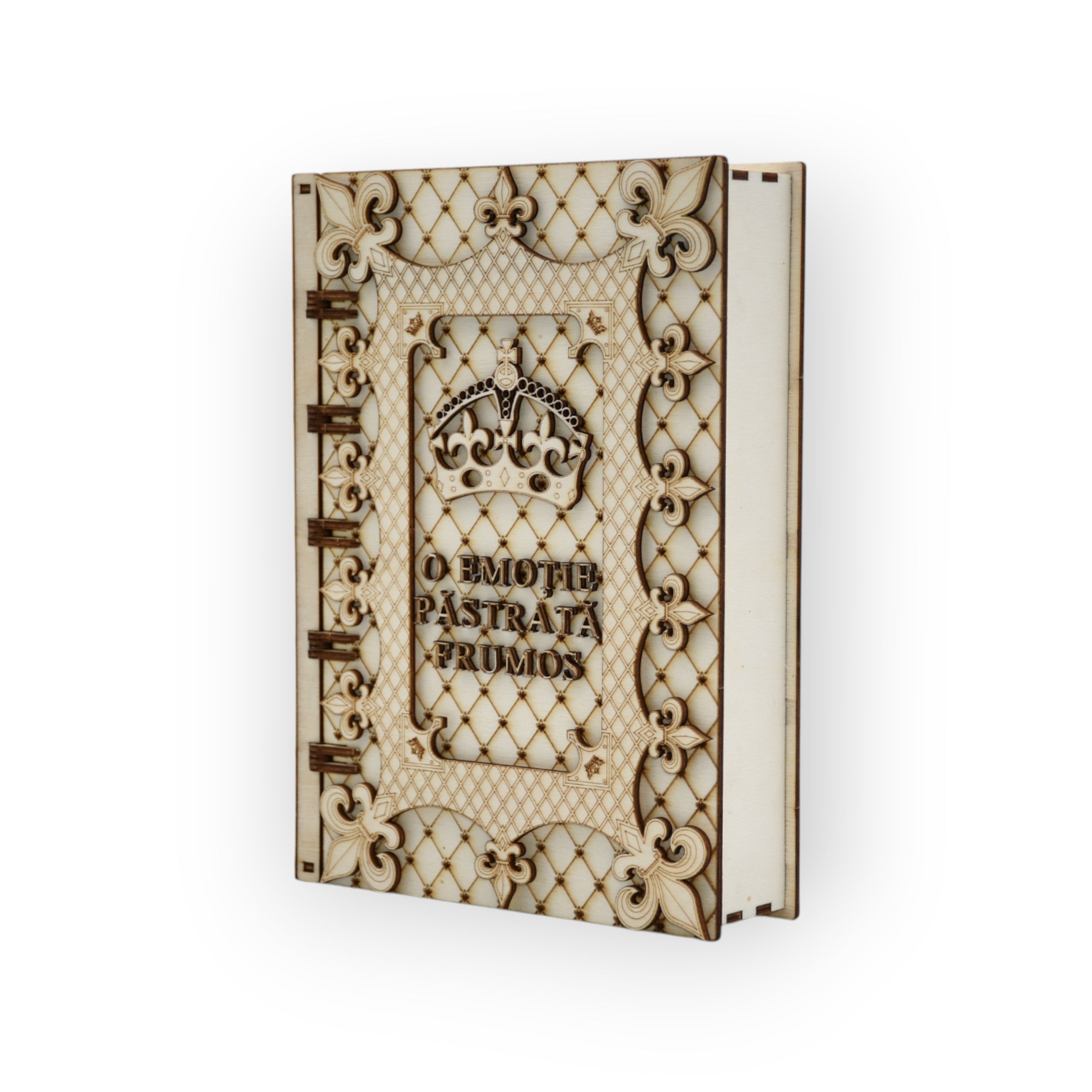 Cutie cadou tip carte  – O Emoție Păstrată Frumos