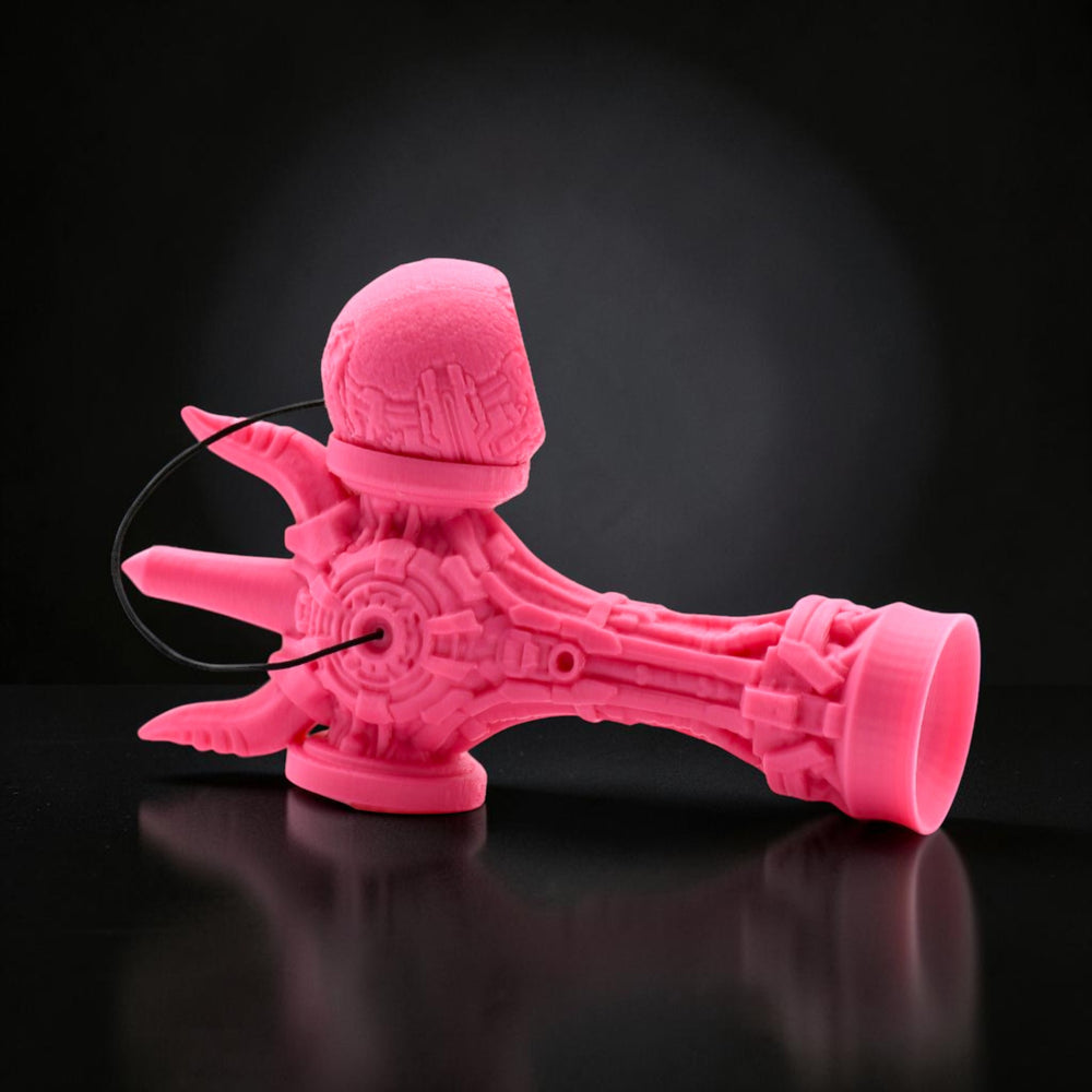 Skill toy Geeker TOM Angel de la Tom GO, roz, imprimat 3D din PLA+, cu design futurist și cupe laterale suplimentare